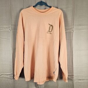 Disney Parks Womens Peach Disneyland Resort Spirit Jersey Large